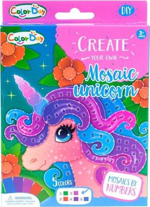 Jokomisiada Kreatywna MOZAIKA piankowa wyklejanka ZA2054