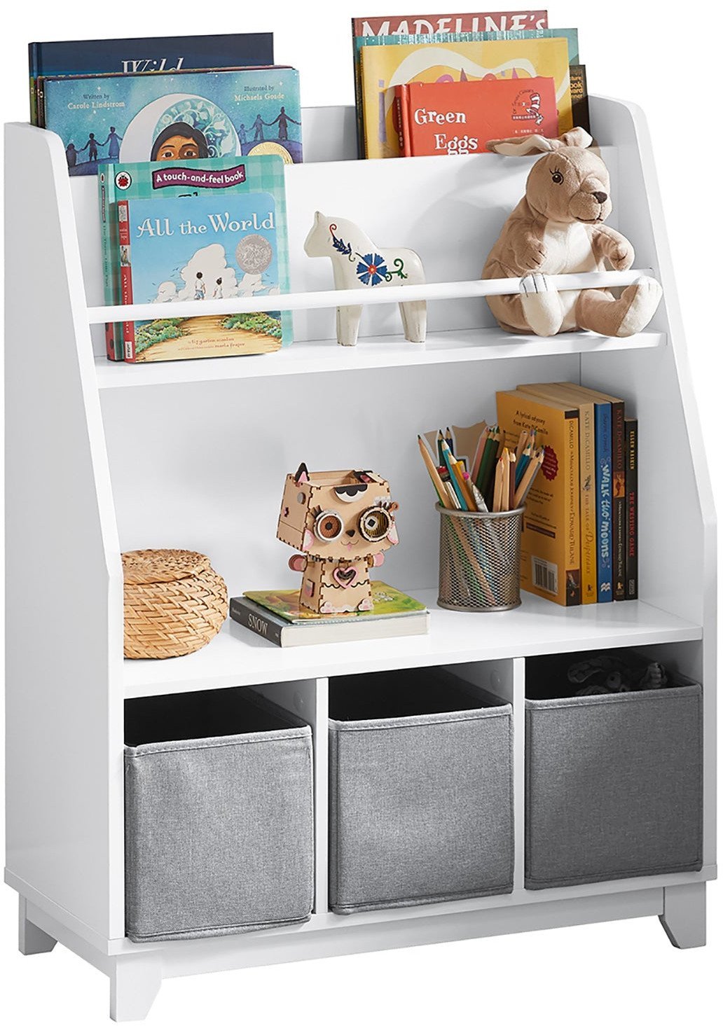 Vaikiška lentyna SoBuy KMB34-W, balta