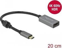 Adapter USB Delock USB-C - HDMI Szary (66571)