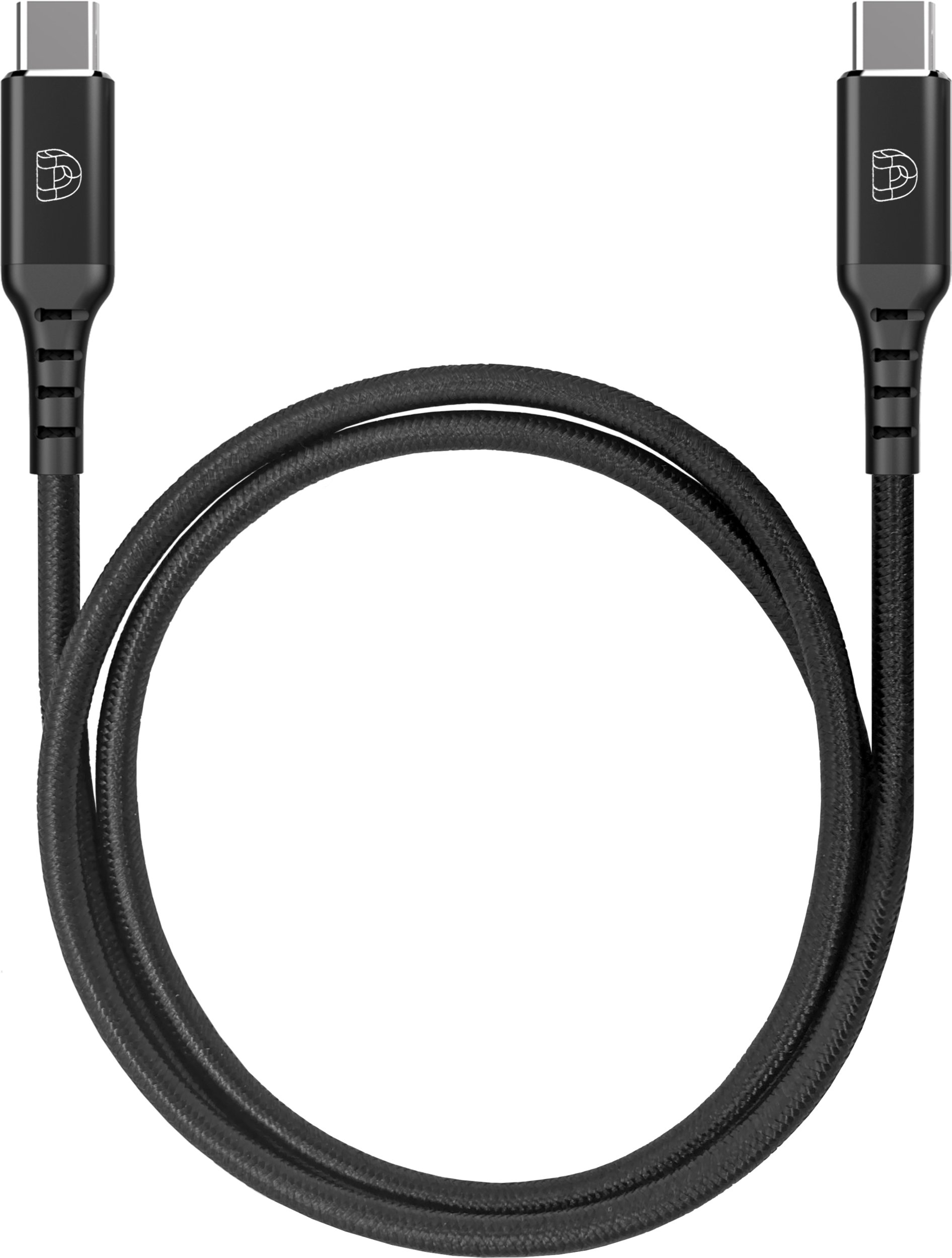 Kabel USB Goobay USB-C - USB-C 1 m Czarny (50-1008627)