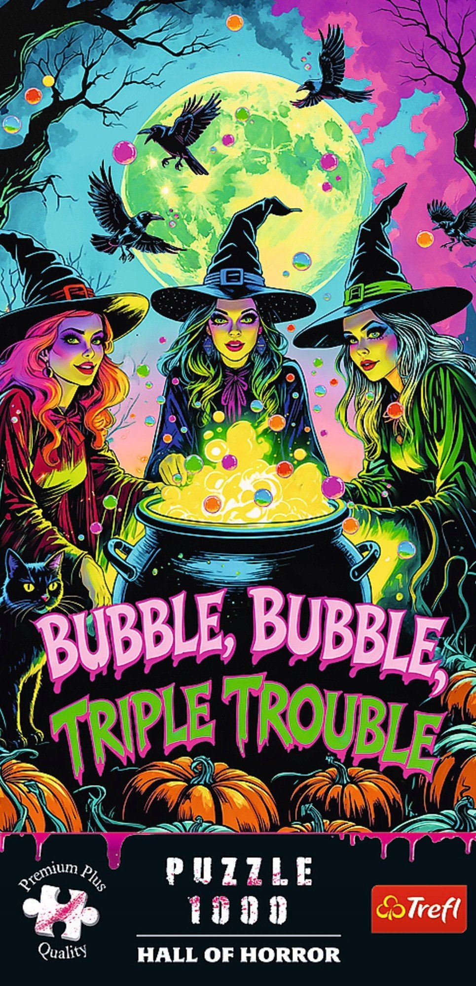 PUZZLE 1000 PremPlus HallOfHorror Czarownica 12127