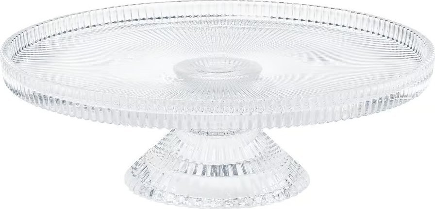 Patera 24 cm Curly przeźroczysta AMBITION