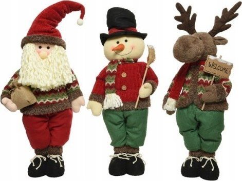 Dekoracja świąteczna Kaemingk koń na biegunach