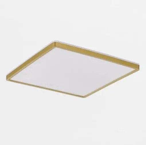 Ledowy plafon BOVE MS748400S-3-GD LED 50W CCT kwadratowy złoty