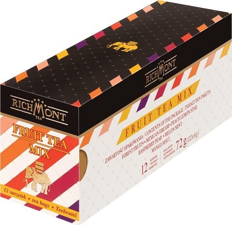 Richmont Zestaw Herbat owocowych Richmont Mix 12