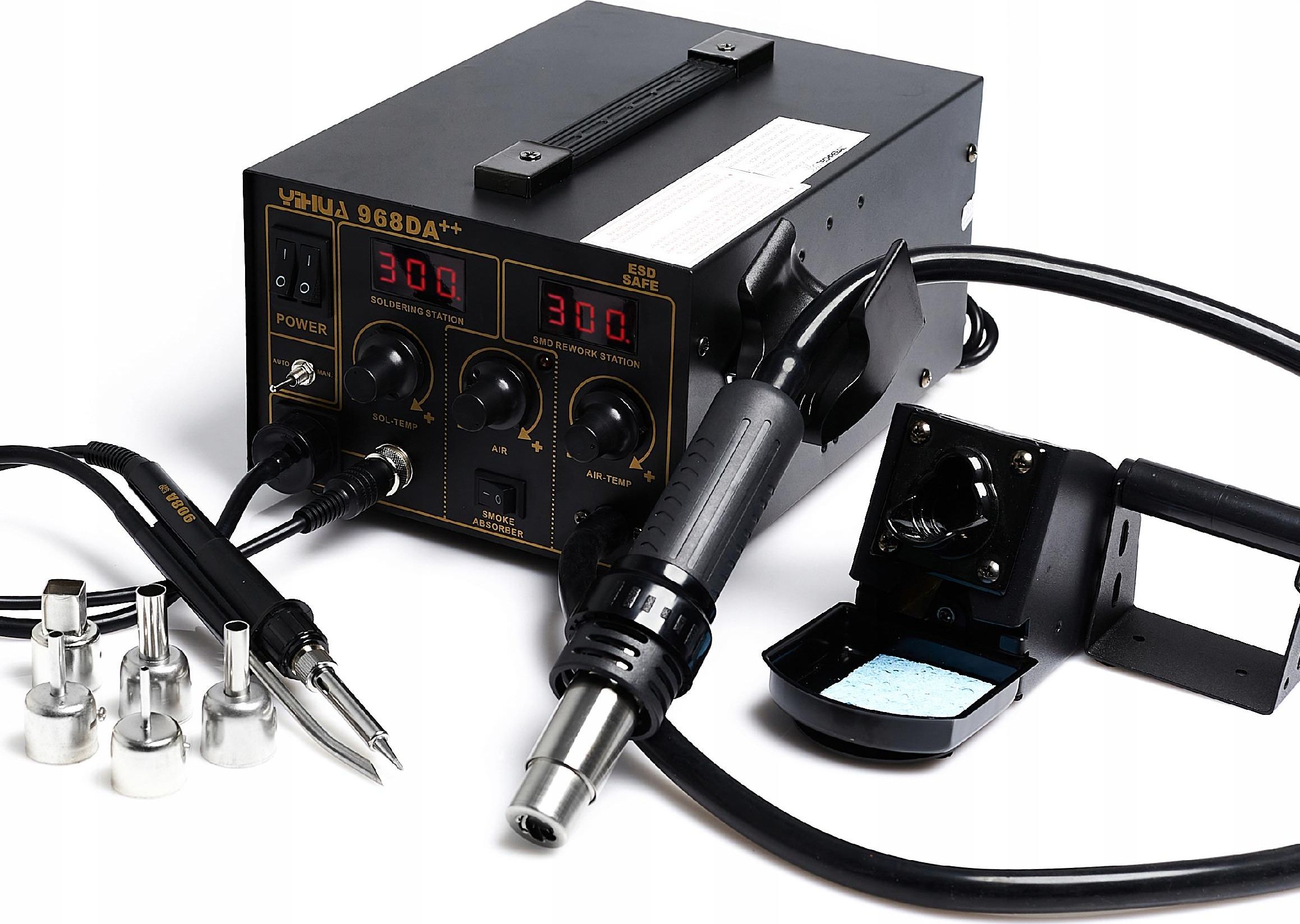 Techrebal Stacja lutownicza Yihua 968DA++