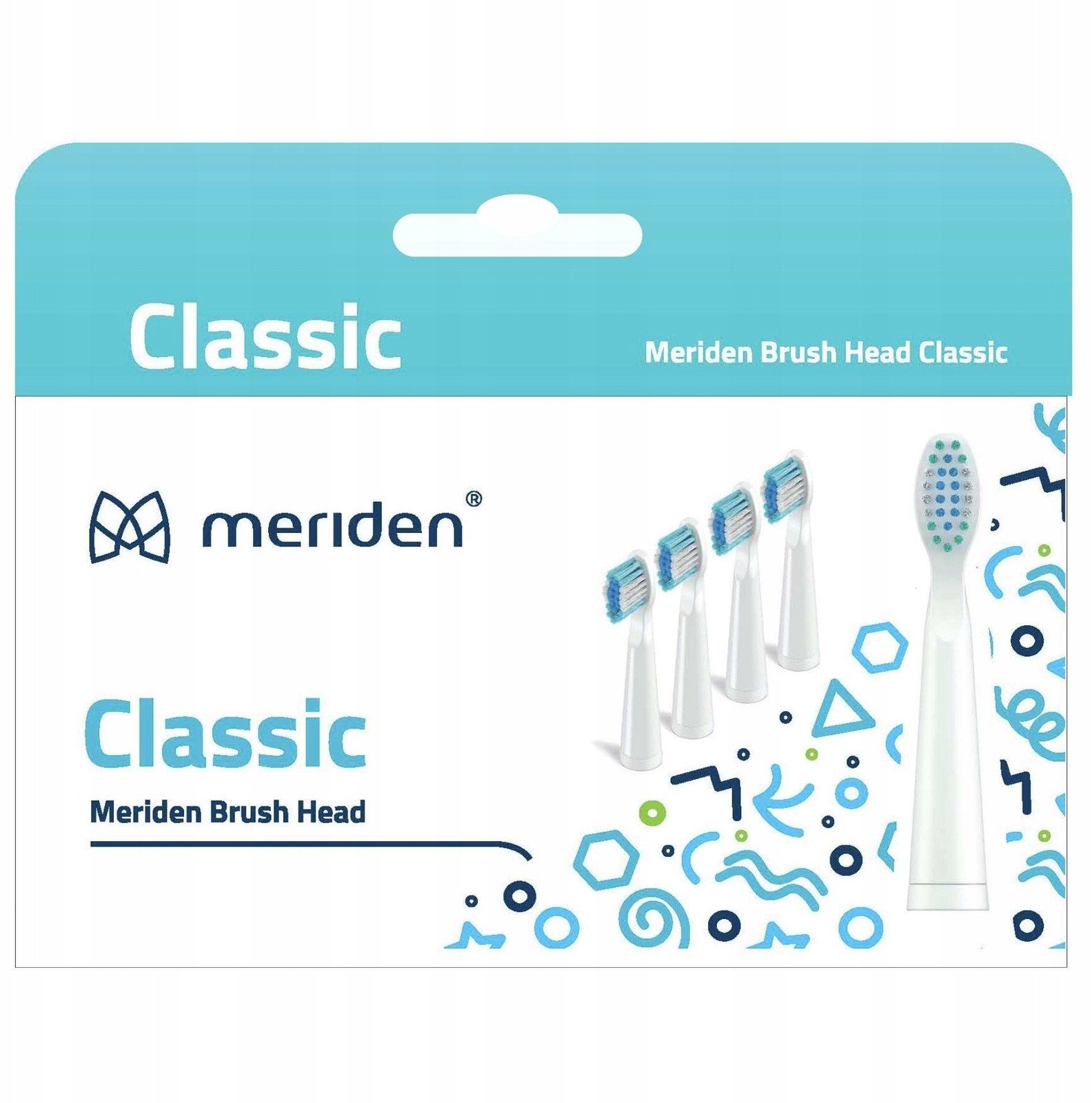 MERIDEN końcówki Sonic+ CLASSIC WHITE