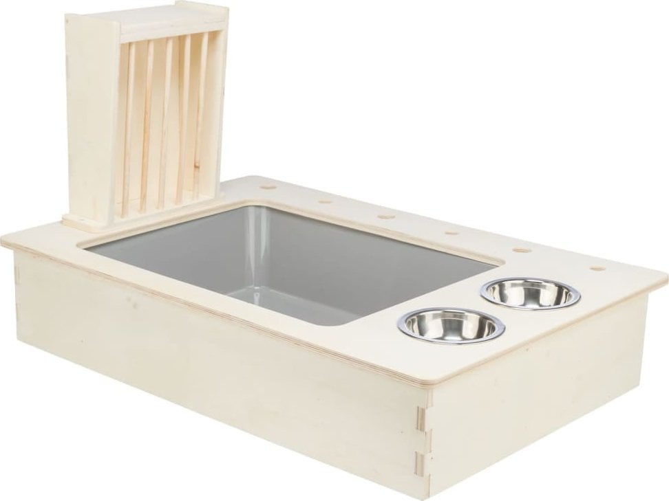 Trixie Kuwetopaśnik dla kawii domowych/królików, drewno, 70 x 41 x 47 cm