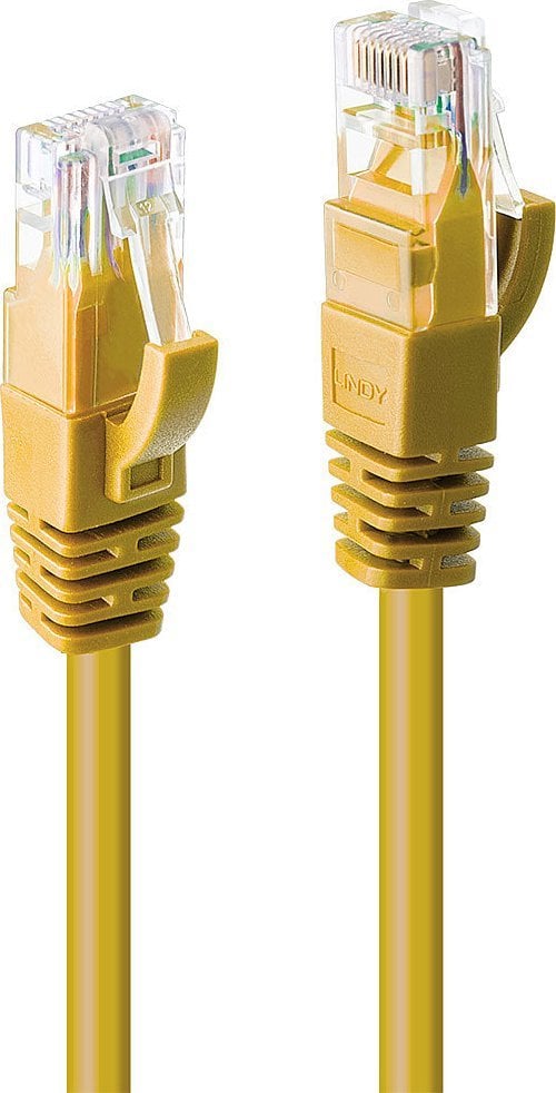 Lindy Patchkabel Cat6 U/UTP gelb 0.30m (48060)