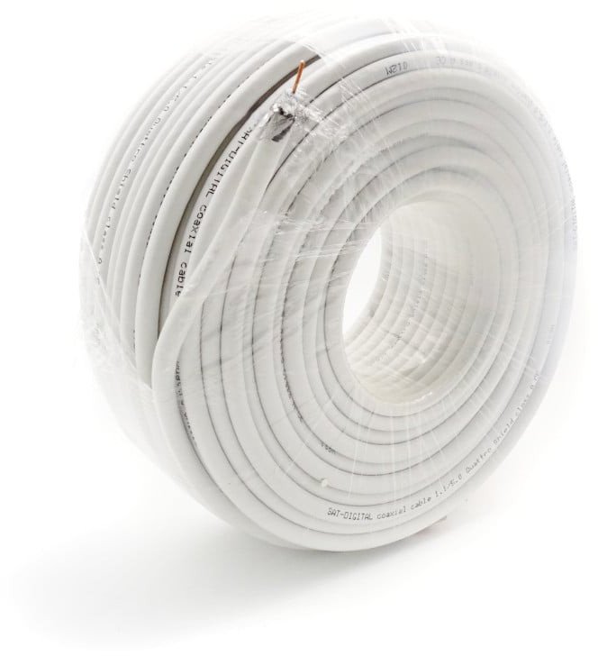 Kabel DIGITALBOX Koaxkabel 50m CCS QuattroShield