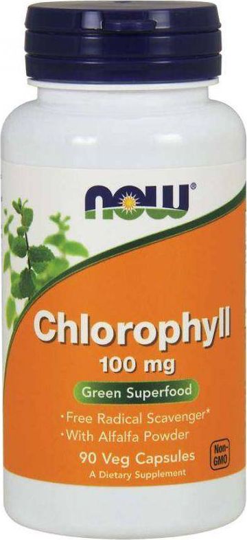NOW Foods NOW Foods - Chlorofil, 100 mg, 90 vkaps