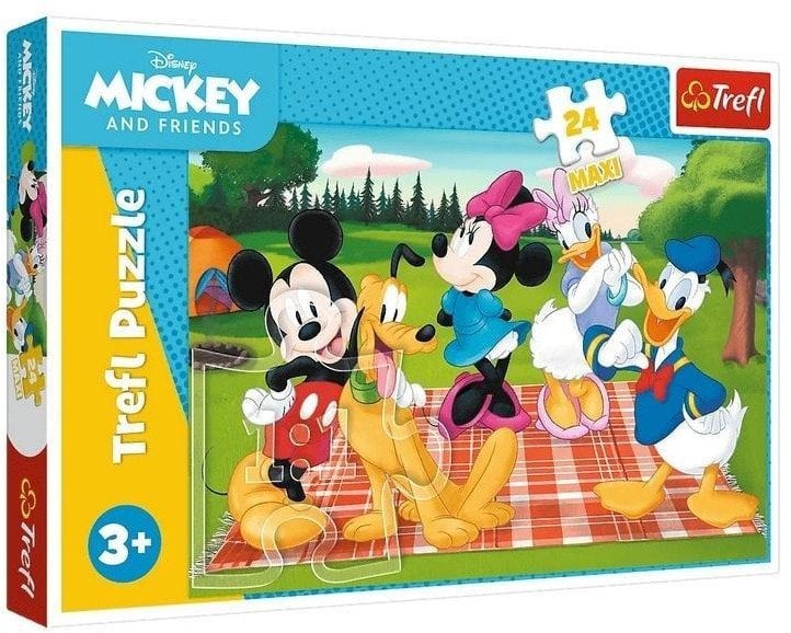 PUZZLE 24EL TREFL MAXI ULUBION MYSZKA MIKI PUD8