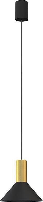 Lampa wisząca Nowodvorski Minimalistyczna lampa wisząca Hermanos 8103 do przedpokoju czarna
