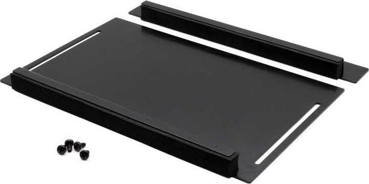 Digitus Przesuwny panel z gumowymi krawędziami do wprowadzania kabli w szafach Hyper Pro czarny