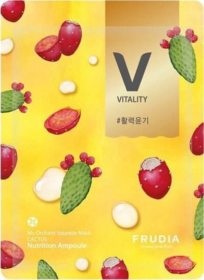 Frudia FRUDIA Squeeze Mask Vitality MASKA W PŁACHCIE rewitalizująca