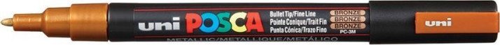 Uni MARKER PLAKATOWY UNI POSCA PC-3M JASNO-BRĄZOWY