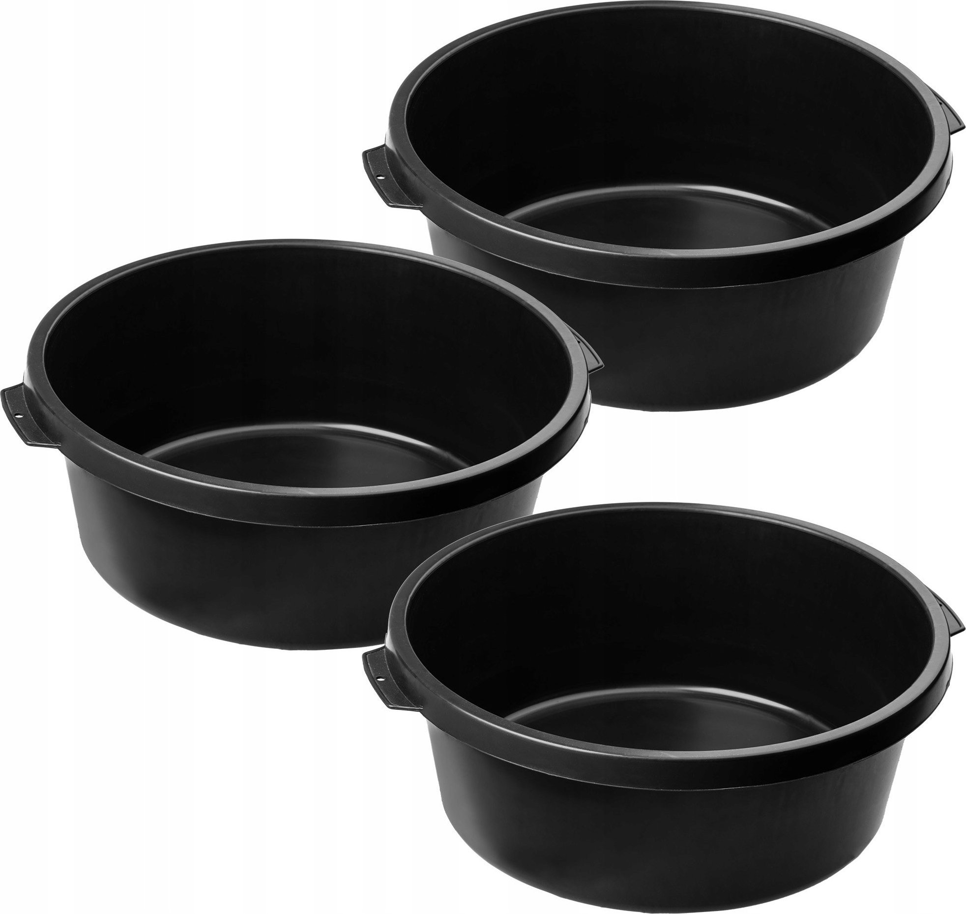 Kadax Kastra Budowlana Okrągła Pojemnik Miska 11L 3szt