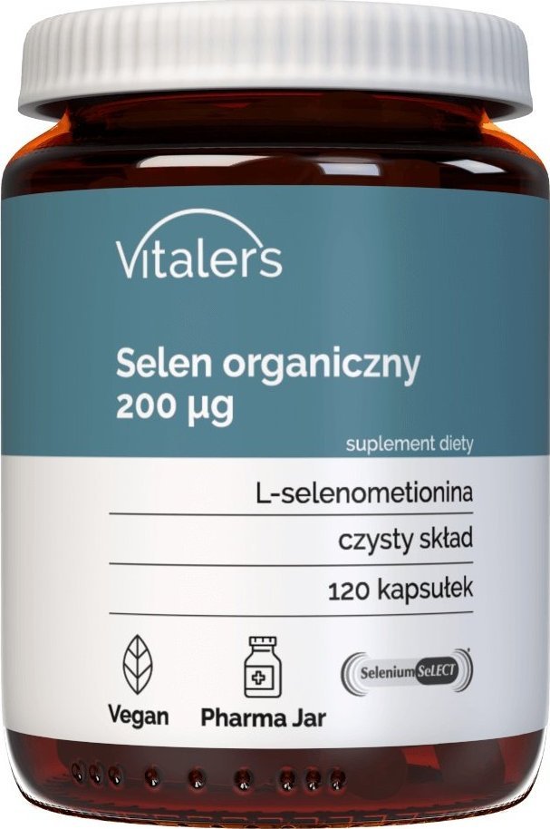 Solgar Vitaler's Selen organiczny 200 g - 120 kapsułek