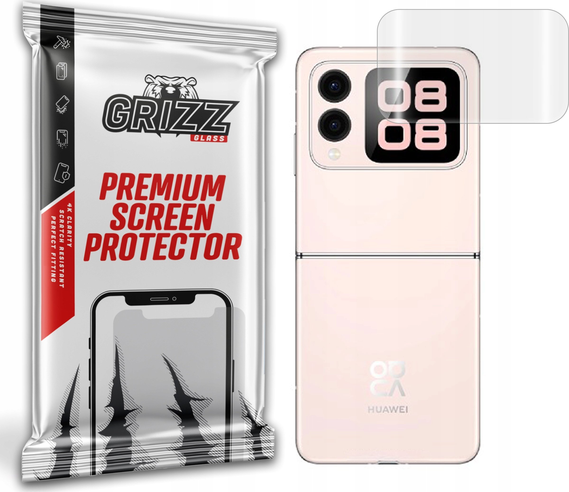 GrizzGlass Folia hydrożelowa GrizzGlass Hydrofilm do Huawei Nova Flip