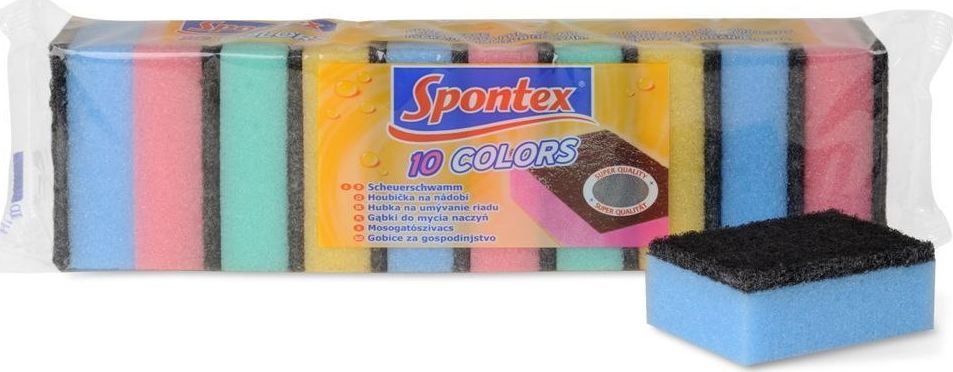 Spontex Zmywak Kolor 10szt 97070022