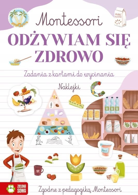 Zielona Sowa Montessori Odżywiam się zdrowo 90393