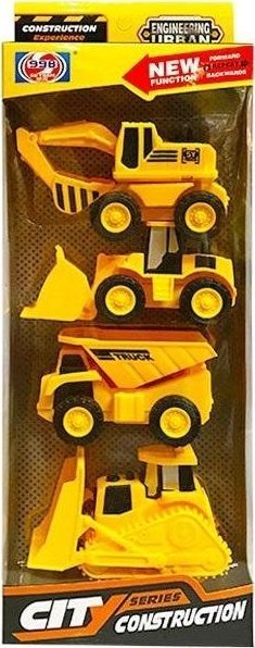 Mega Creative Maszyna budowlana 4szt