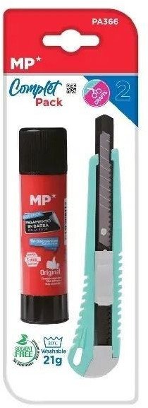 Zestaw klej i nożyk do papieru