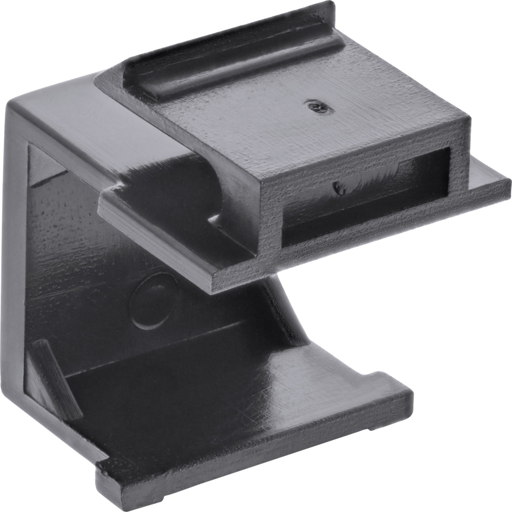 InLine InLine® Keystone SNAP-In blind cover for module slot, black, 10 pcs.