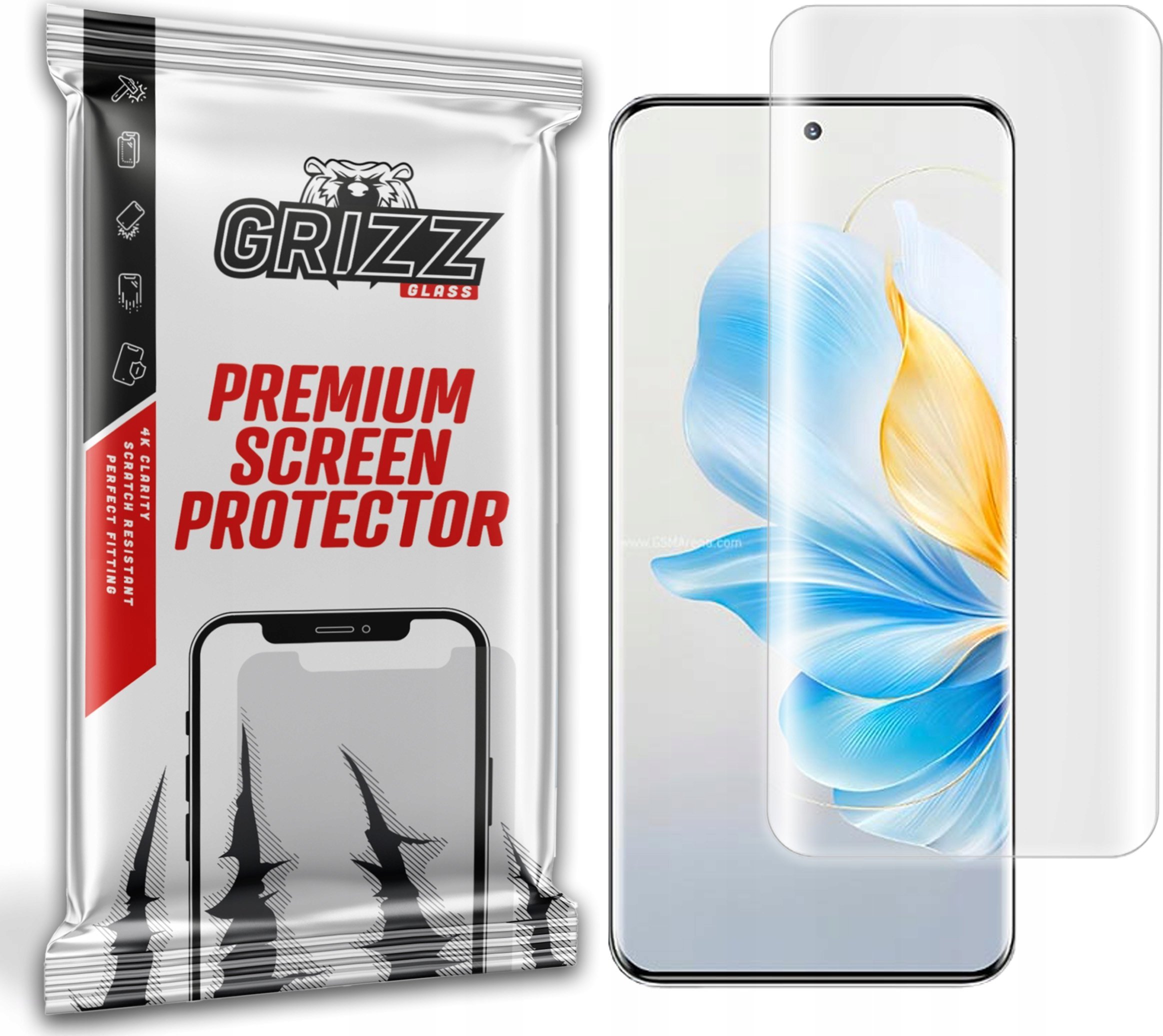 GrizzGlass Folia hydrożelowa GrizzGlass Hydrofilm do Honor 100