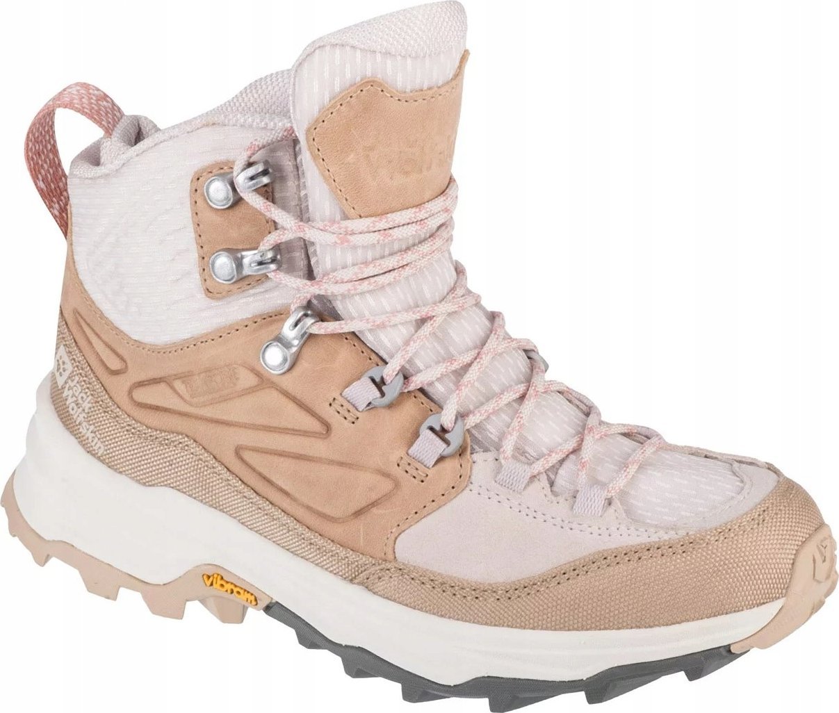 Buty trekkingowe damskie Jack Wolfskin Jack Wolfskin Cyrox Texapore Mid W 4064311-5629 Beżowe 37