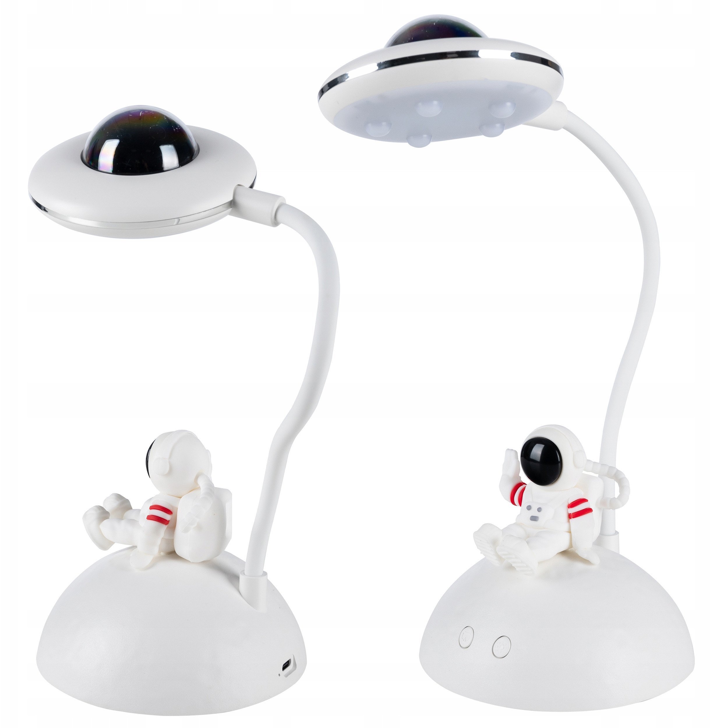 Lampka biurkowa Gotel biała (K711P)