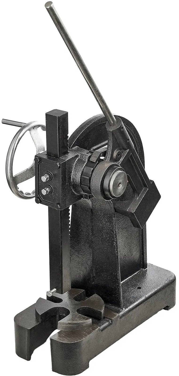 Prasa ręczna zapadkowa 3 tony żeliwna - do tłoczenia gięcia formowania