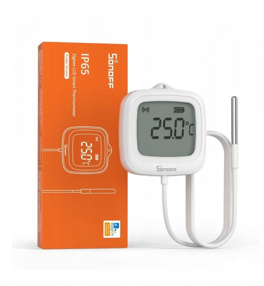 Sonoff Czujnik Temperatury ZigBee LCD SNZB-02LD (z sondą)