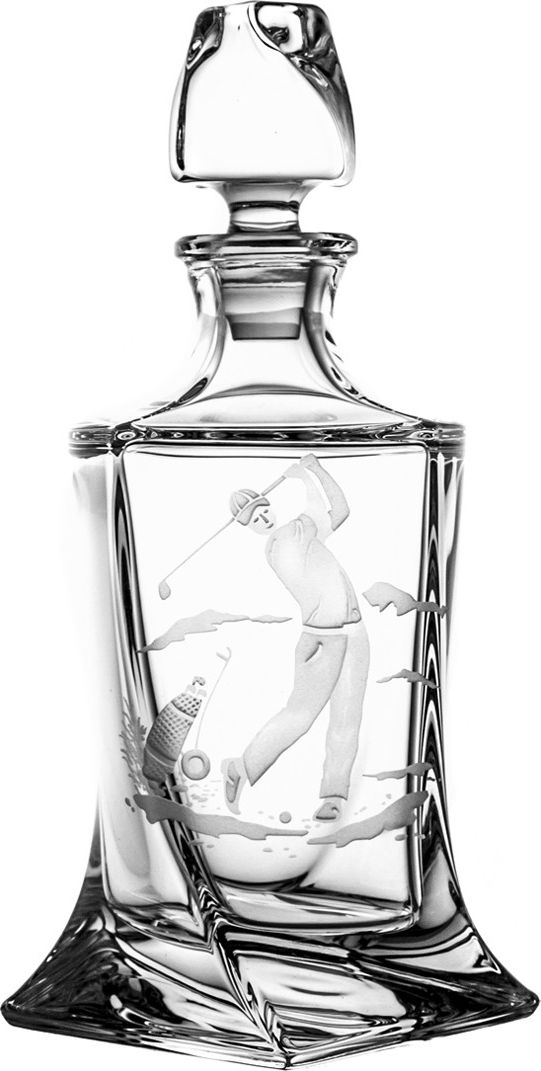 Crystal Julia Karafka do whisky grawer golf 10163