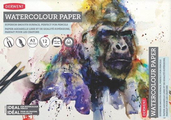 Blok do akwareli Derwent Watercolour A3
