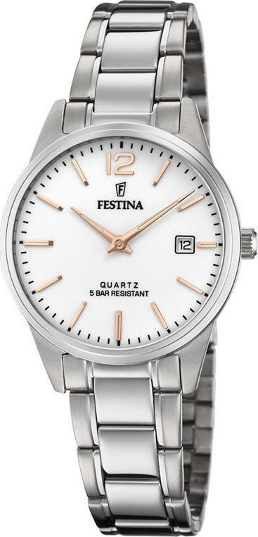 Zegarek Festina Zegarek damski Festina F20509-2 srebrny