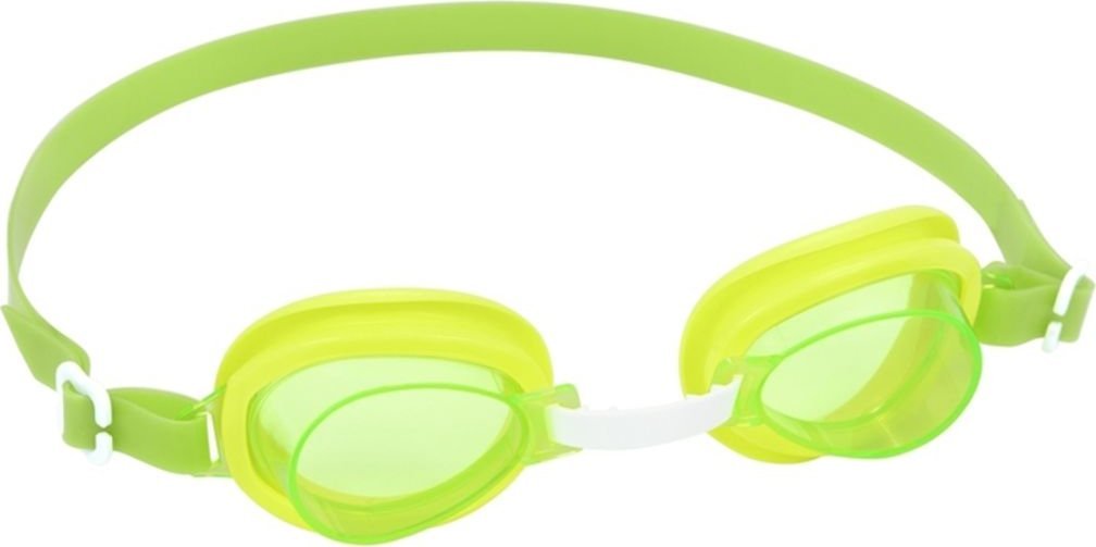 KIK BESTWAY 21002 Okulary dziecięce do pływania zielone 3+