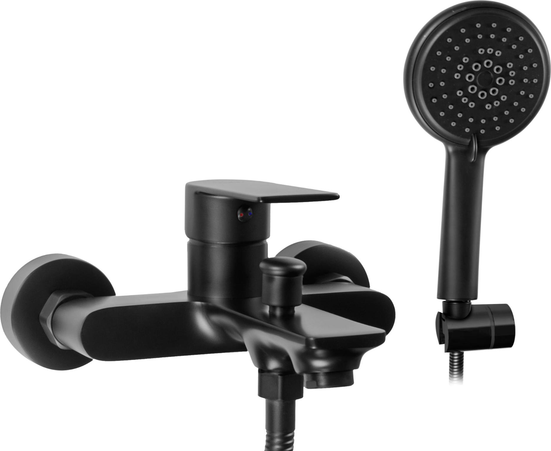 Bateria wannowa Rea Mayson ścienne czarny (REA-B9634)