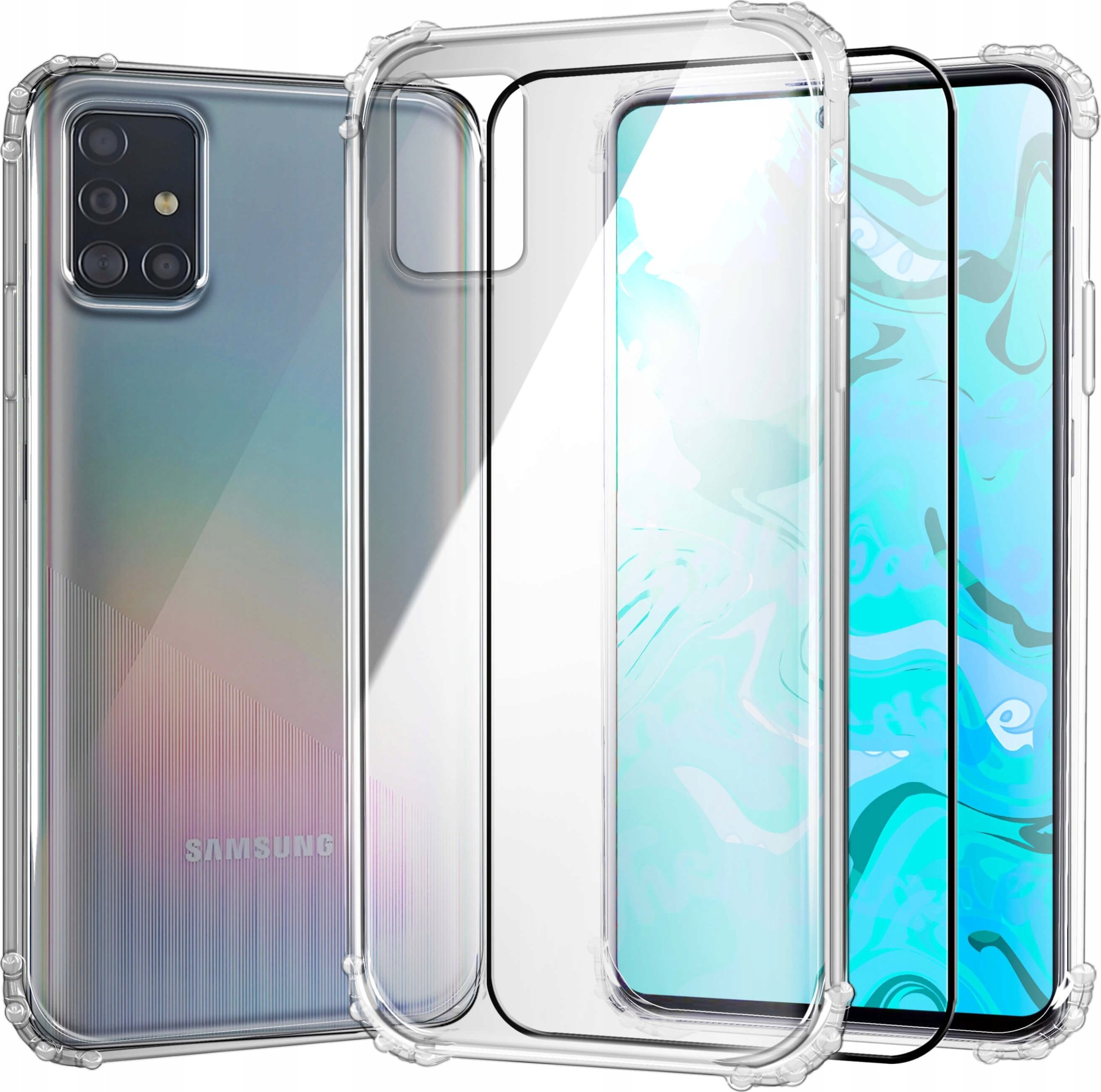 Hello Case ETUI ANTI-SHOCK do SAMSUNG GALAXY A51 PANCERNE