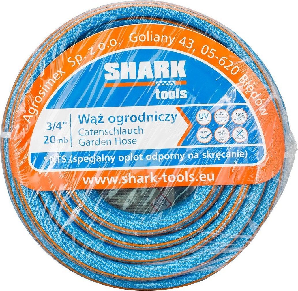 SHARK Tools Wąż ogrodowy 3/4'' 20m SHARK