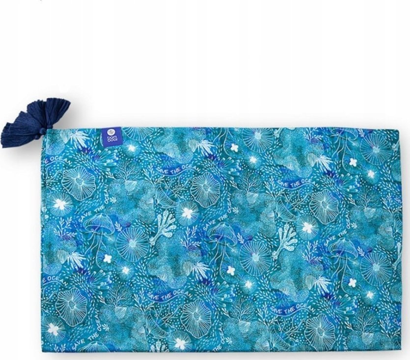 OTULACZ DZIECIĘCY&PAREO DLA MAMY BAM/ALG Z CHWOSTAMI 150X100 SAVE THE OCEAN GAT1
