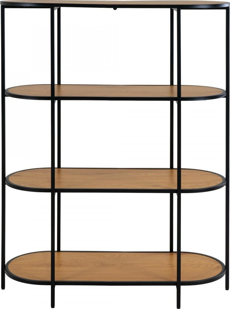 Intesi Regał Vita owalny dąb