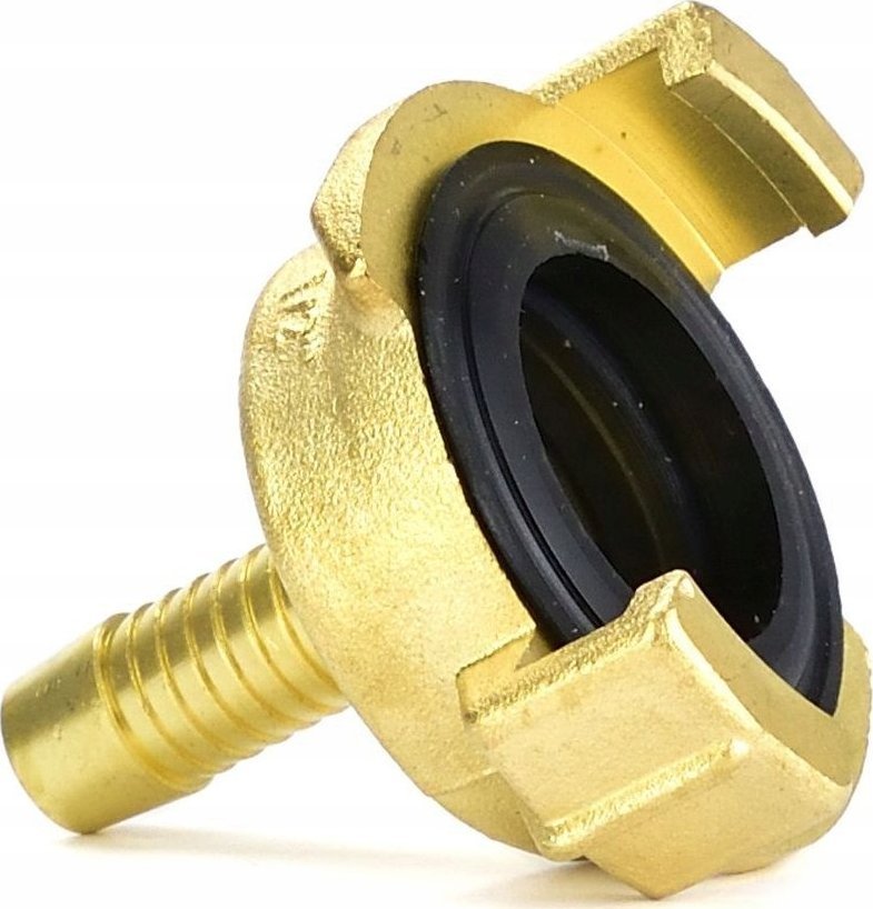 Geko Złącze kłowe mosiężne kompatybilne z GEKA z króćcem 3/8” (12/96)