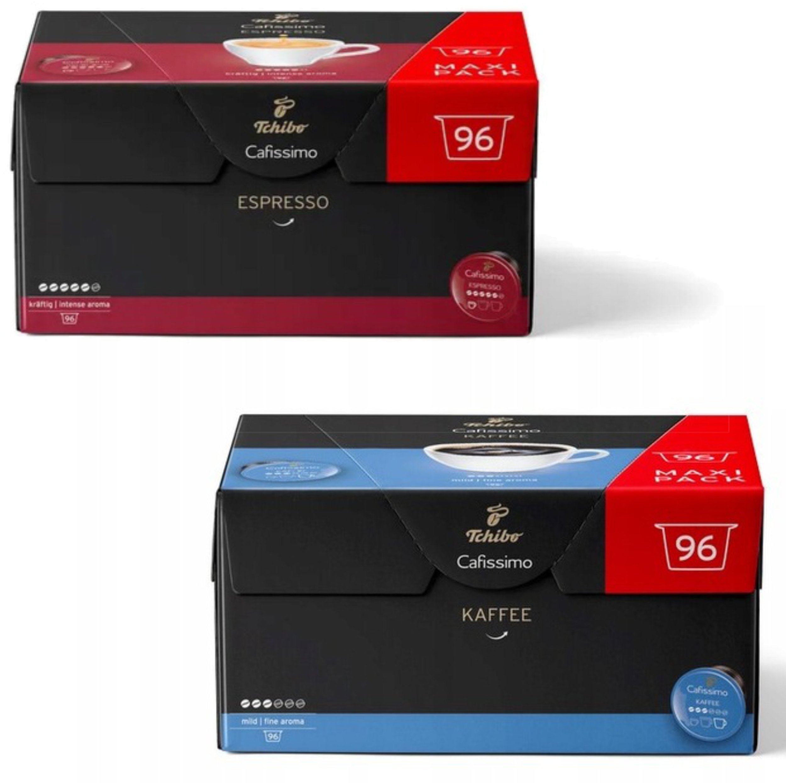 Tchibo Cafissimo Espresso Intense + Fine Aroma 2x96 szt.