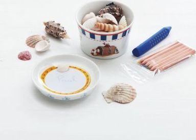 Kahla Zestaw Kahla Kids Kapitan Sharky akcesoriów dla dzieci, Kapitan Sharky, 4 el.