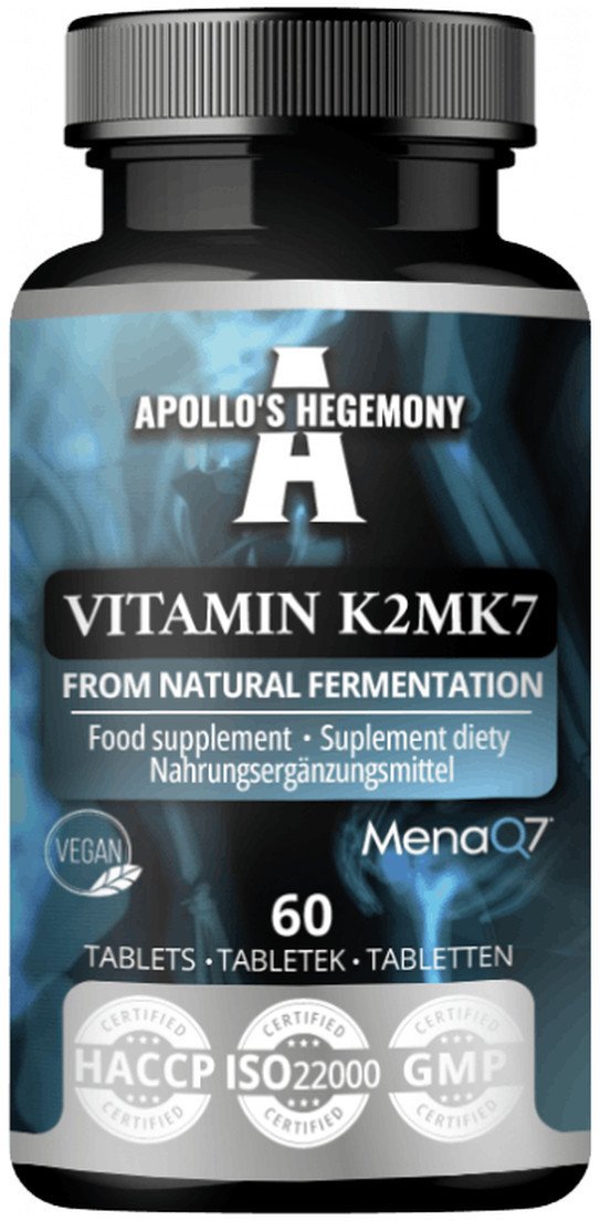 APOLLO'S HEGEMONY_Vitamin K2 MK7 suplement diety 60 kapsułek