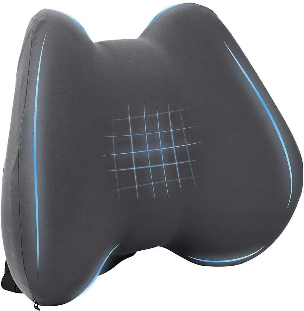 vidaXL Poduszka z regulacją szaro-biała 42 x 32 x 14 cm