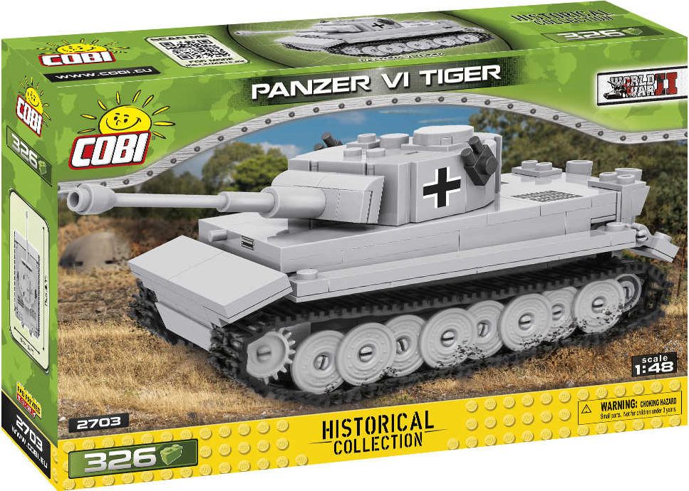 Cobi Historical Collection WWII Czołg Panzer VI Tiger (2703)