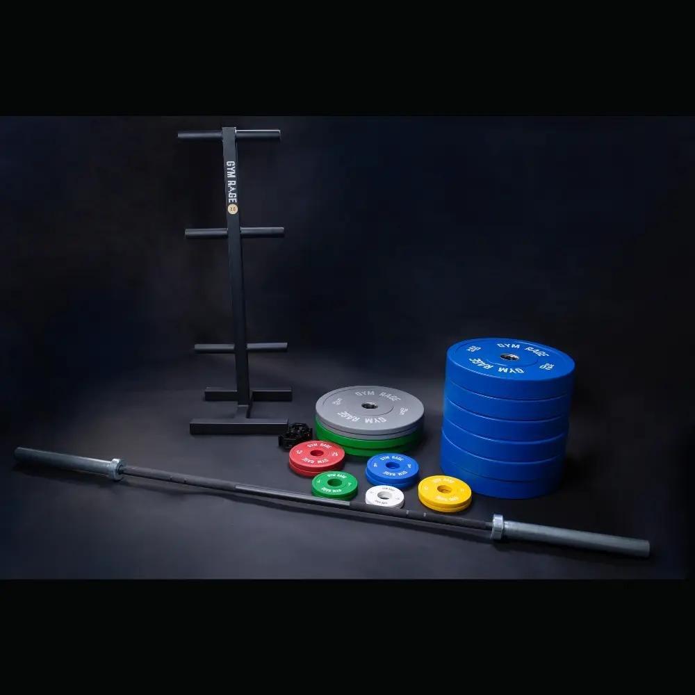 Gym Rage Zestaw sprzętu na siłownię Gym Rage 185kg PRO