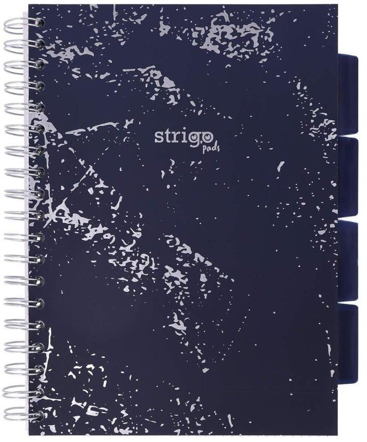 Kołozeszyt Pads B5/100K kratka Marmur granatowy